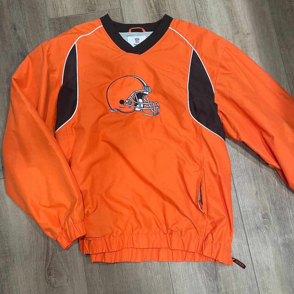 Vintage Cleveland Browns NFL Team Apparel pullover jacket
